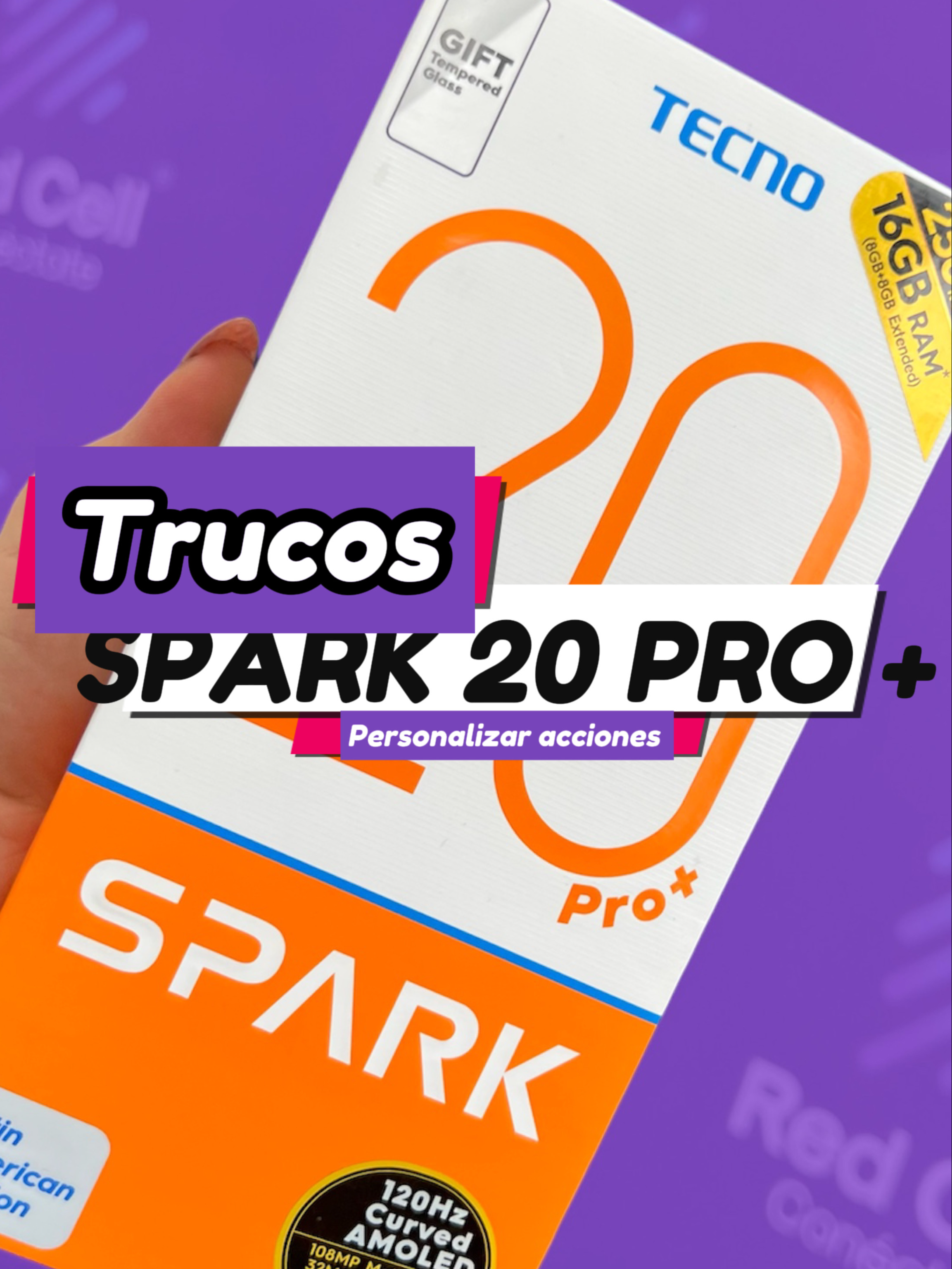 PARTE 2 | Trucos para tu Tecno Spark 20 Pro + 📲 #tecnospark20proplus #spark20proplus #trucosparacelular #redcellconectate