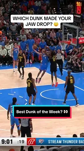 Who had the best dunk this week? 👀 #NBA #NBAHighlights #dunk #best 
