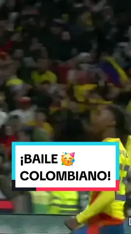 ¡BAILE COLOMBIANO! 🥳🇨🇴 Golazo de #Asprilla para el 3-0 de la selección ‘Cafetera’. 💪 #AmistosoEnFOX #Colombia #Rumania 