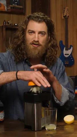 Don’t use your juicer this week.