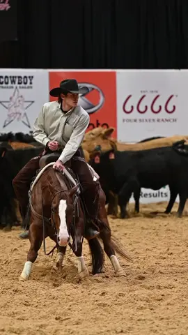 🔥 Myristol Ambassador Ryan Rapp and Dont Stop Swingin in the Open 4 year old, 2nd Go.  Choose Myristol, feel the difference 🔥 #Myristol  . VC: @Kelly Pierce  #jointhealth #myristolpro #jointsupport #healthyhorse #performancehorses #ncha #superstakes 
