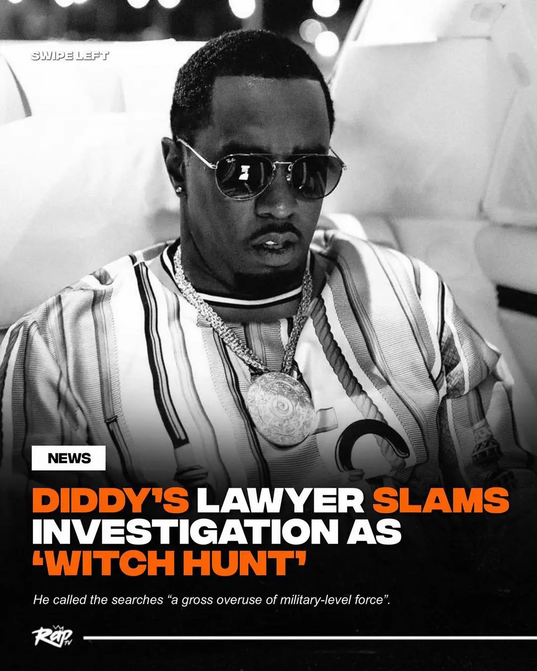 #Diddy’s lawyer speaks on the recent raids on Diddy’s homes as a “witch hunt” founded on baseless accusations‼️👀 Thoughts⁉️ #RapTV 