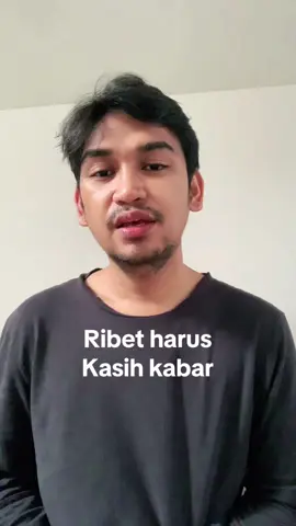 Nanti kalo udh ga ad yg nanya nyesel