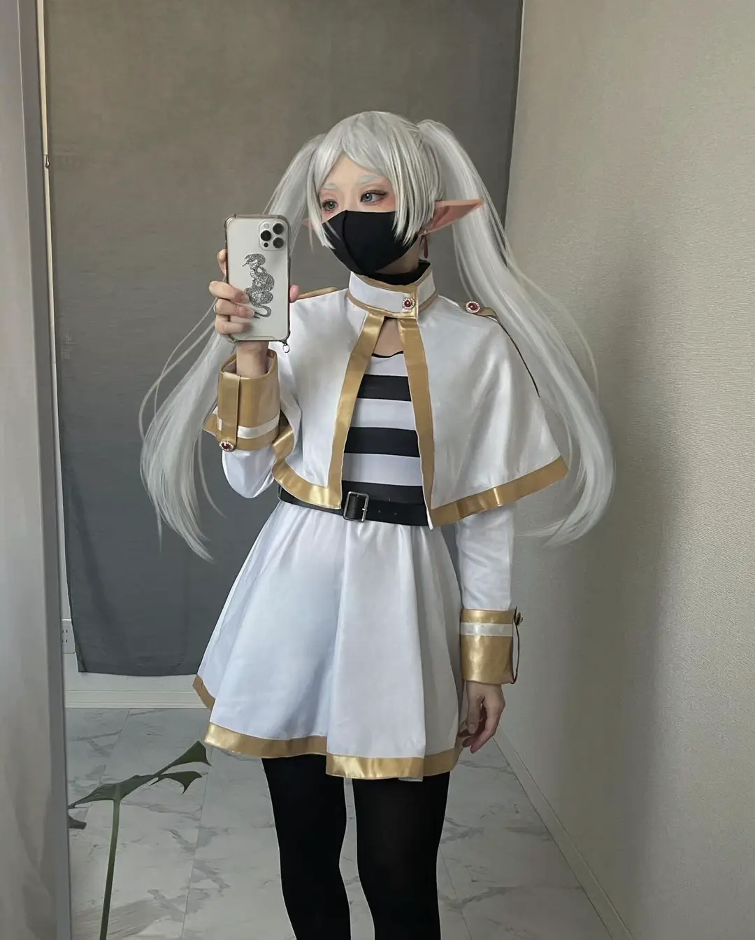 ⚠️MASK 宅コス 好きなキャラ増えすぎましたもうみんな好き.... #葬送のフリーレンコスプレ #フリーレンコスプレ 