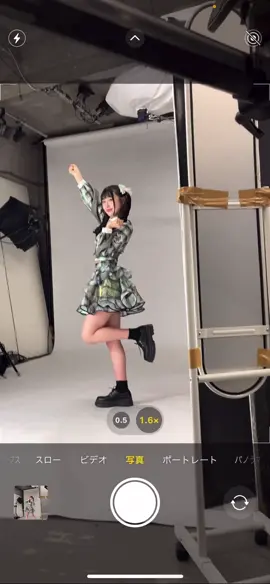 初めてのアー写撮影の愛梨ちゃんの様子♥撮影楽しかったのです(◦`꒳´◦)ᵎᵎ