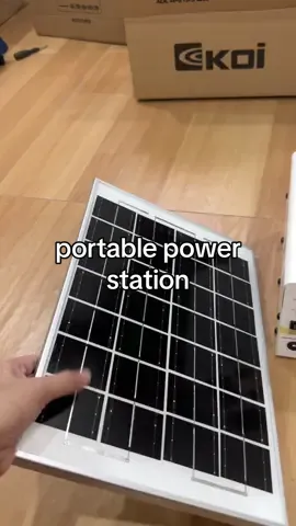 Portable generator sa bahay kapag brownout #powerstation #solarpower #portablegenerator 