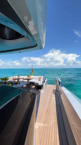 No bad days on board this Mangusta 104 REV 😍 #yachtworld #mangustayachts #luxury 