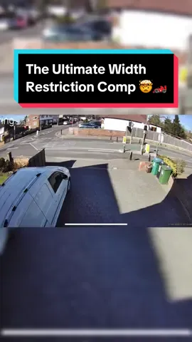The Ultimate Width Restriction Compilation 🤯🏎️ #funny #fypシ #carsoftiktok #widthrestriction #cars  