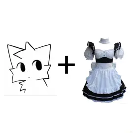 I present to your attention a boykisser in a maid costume 😍🥵 Isn't it cute? #art #furry #boykisserfan #boykissercat #boykisser 