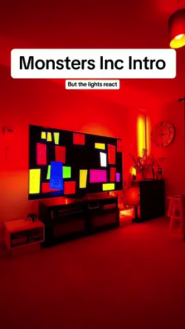 I’m convinced there isn’t a better scene for these lights! #monstersinc #disney #disneyplus #pixar #fyp #foryou @Fancyleds 