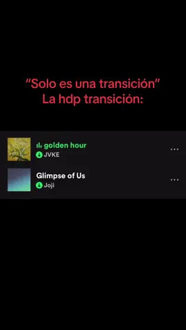 Golden Hour X Glimpse of Us (crossfade 12seg) #music #spotify #transicion #transition #goldenhour #jvke #joji @JVKE @Joji 