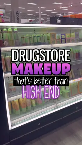 DRUGSTORE MAKEUP THAT’S BETTER THAN HIGH END 😱 #makeup #beauty #drugstoremakeup #drugstorebeauty #makeupreview #makeuptips @COVERGIRL @Milani @elfcosmetics @Makeup Revolution @loréal paris usa 