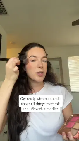 Lets chat !! Get ready with me to talk about all things momtok and life with a toddler #momtok #momcommunity #momoftiktok #toddlermom #grwm #getreadywithme #girlsgirl #momsupportingmoms 