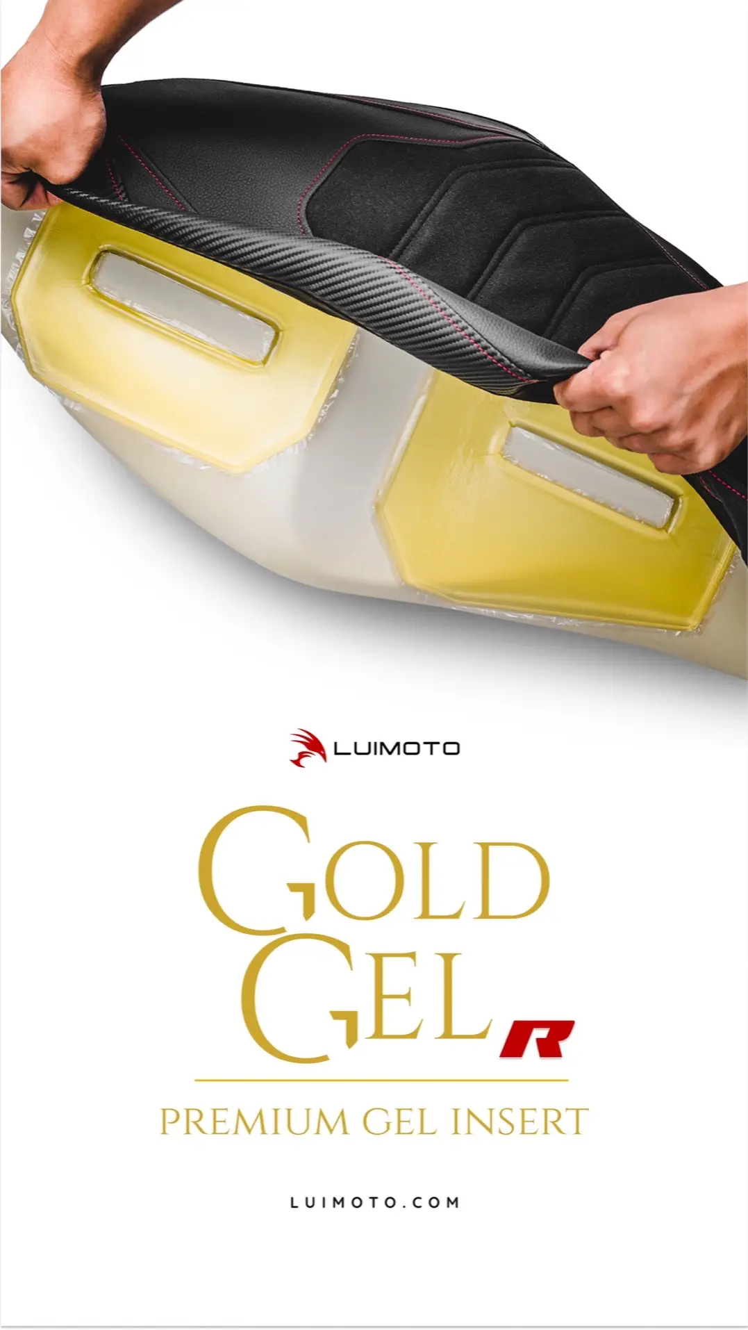 NEW ⚡️ GOLD GEL R | A new lightweight variant of our famous Gold Gel Premium Insert . . . #luimoto #ggr #goldgelr #motorcycles #motorcyclegel #motorcyclecomfort #motorcycleaccessories #ducati #ducatiseat #aprilia #apriliaseat #kawasaki #kawasakiseat #suzukimotorcycle #suzukiseat #hondamotorcycles #harleydavidson #harleydavidsonseat #yamahamotorcycles #yamahaseat #motogp #motorcycleaftermarket #luimotogel #gelcomfort 