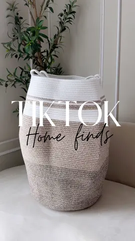 Who doesnt like a cute but functional laundy hamper?! Check this one out! #laundryhamper #dirtyclothes #savetheday #laundryhack #tiktokshopfinds #oiahomy #oiahomybasket 