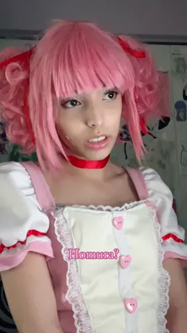 broo my head looks so odd in this ine #madokamagica #madokakaname #puellamagicamadoka #kanamemadoka #puellamagicamadokamagica 