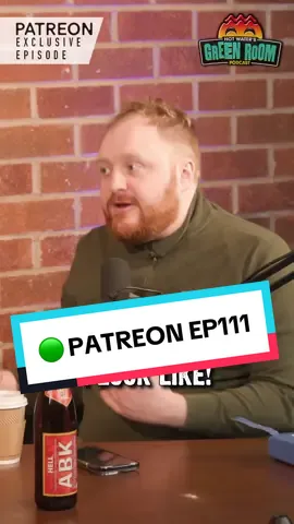 🟢 Patreon EP111 out tomorrow morning at 5am! #hotwatercomedy #funny #podcast #silly #uk #comedy #hilarious #jamiehutchinson #tonycarroll #GREENROOM