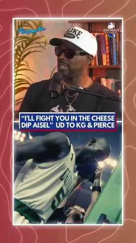 Udonis Haslem wants SMOKE with Kevin Garnett & Paul Pierce 👀 #fyp #NBA #udonishaslem #miamiheat #entirelynba 