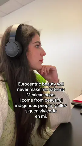 Nothing against nose jobs and the many reasons people get them, but I’m so happy I never went through with it.  #mexicannose #yaqui #mexico #eurocentricbeautystandards #latinx #nosejob #sideprofile 