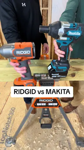 Impact Wrench Head-2-Head #ridgid #ridgidtools #ridgidpowertools #homedepot 