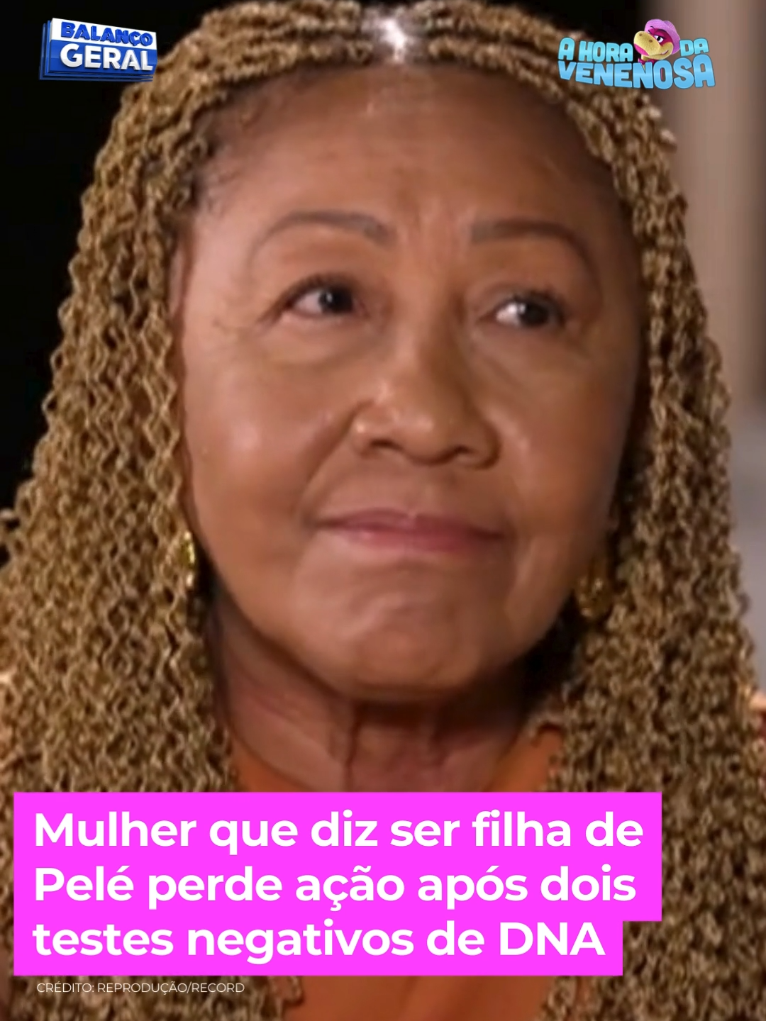 Sem herdeira nova! Depois de exames de DNA serem realizados, a Justiça informou que Maria do Socorro não é filha de Pelé. A juíza decidiu pelo arquivamento do caso e que a mulher pague as custas do processo. Entenda! #AHoraDaVenenosa #BalançoGeral #pelé #filhadepelé #reconhecimentodepaternidade #testededna