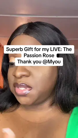 Thank you for the great Gift sent to my LIVE! Your appreciation for my content means a lot to me.@Myou #livegift #thepassionrose 