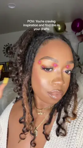 Slowly clearing my drafts and came across this!! I need inspo for another bold look ✨ #makeupinspo #clearingdrafts #makeup 