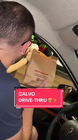 Obg @Burger King BR por esse momento hahahhahhah #burguerking  #calvodrivethru 