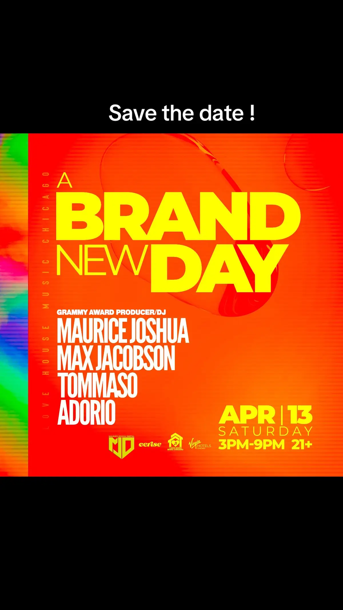 #everythinghousemusicandmore #mauricejoshua #40yearsofhousemusic #ceriserooftop 