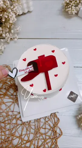 ❤️ Chỉ là xin lỗi thui mà có cần dễ thương dữ zậy hông???#yumsaigon #xuhuongtiktok #xuhuong #mẫubánhtặngngườiyêu #bánh_kem_kéo_chữ 