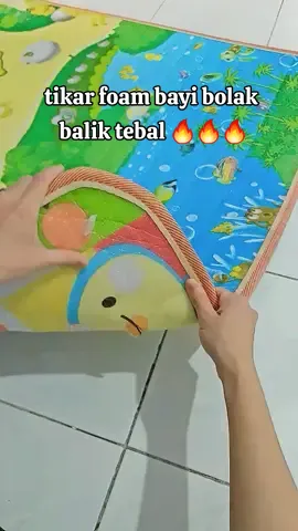 tikar foam bolak balik tebal, rekomendasi banget buat anak tammy time 🔥🔥🔥 #ramadhanEks #viral #viraltiktok #viralvideo #berkah #spill #fyp #berkahramadhan #spillvideo #ramadhanekstraseru #tikarbolakbalik 