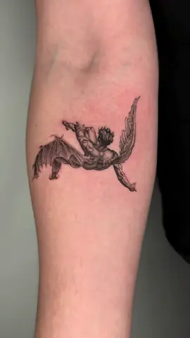 Fallen angel  #angel #fallenangel #tattoostyle #tbt 