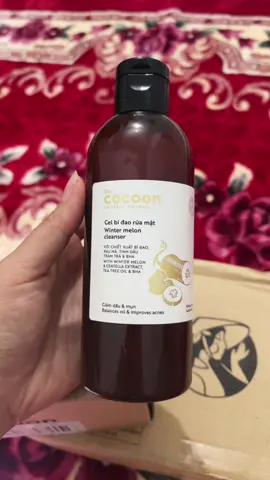 Gel sửa rửa mặt cocoon 310ml phù hợp mọi loại da. #cocoon #chămsócda #làmđẹp #skincare #xuhuong #xuhuongtiktok #viral #viralvideo #cocoonvietnam #goclamdep #tiktok 