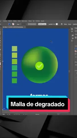Aprende como usar la malla de degradado ✨. #ilustrator #ilustratortutorial #ilustrationdigitalart #malla #tutorial #diseñador #diseñadorgrafico #aprende #tipsdiseño #tipsdiseñografico 