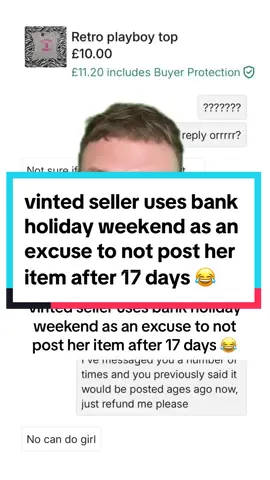 i don’t blame her tbh #vinted #bankholiday #uk 