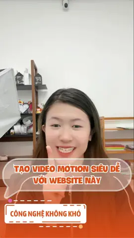 Tạo video motion siêu dễ với website này #LearnOnTikTok #congnghekhongkho #congcuai #videomotion 