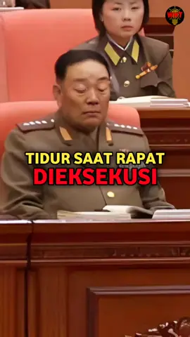 KIM JONG-UN EKSEKUSI MENHAN YANG TIDUR SAAT RAPAT #faktaunik #kimjongun #koreautara 