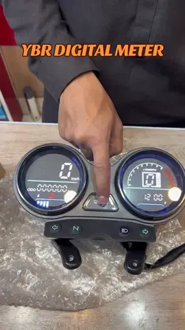YAMAHA YBR 125 DIGITAL METER #hjg #yamaha #ybr #125 #yb125 #digitalmeter #hassanmotorsports 