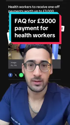 Replying to @Ck FAQ for the £3000 payment for heathcare workers #doctor #nurse #pay #payrise #nhs #juniordoctor #medstudent #medicalstudent #medicalschool #medschool #medicalschooluk #residency #fyp #foryoupage