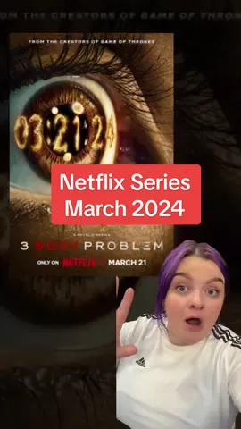 Netflix series 2024 | 3 body Problem • Knowing what type of weird watches you guys on here like i think this will be a winner for you 🍿 Also please like, share and leave me a comment to support this channel 💜  #netflix #2024netflixseries #3bodyproblem #3bodyproblemseries #newnetflixseries #netflixrecommendation #netflixsuggestions #netflixcentral #whattowatchonnetflix #thebestnetflixseries 