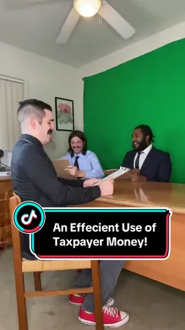 An Effecient Use of Taxpayer Money! #money #moneytok #politics #turbotaxandrelax #sketch #fyp 