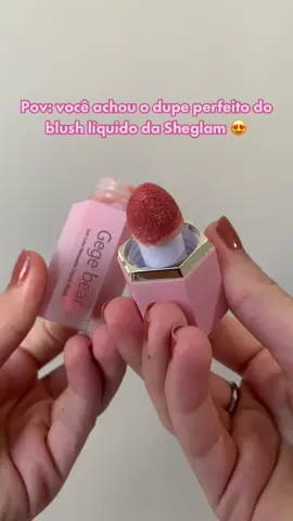 Novidade aqui na SB! Blush líquido Gege Bear 💗 Disponível em 3 tonalidades. Vem adquirir o seu com a gente!! 💗😍 #maquiagem #lojademaquiagem #beleza #sheglam #lojaonline 
