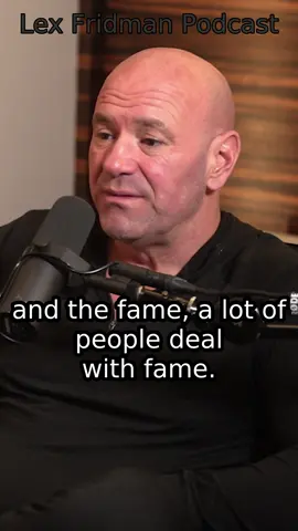 Dana White on money and fame - clip from Lex Fridman Podcast #421 with Dana White. Guest bio: Dana White is the CEO and president of the UFC.