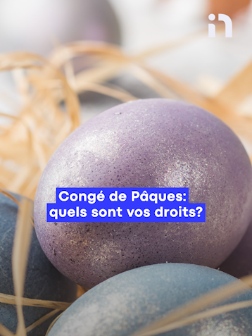 Un long week-end approche pour plusieurs à l’occasion de Pâques. Connais-tu tes droits en vertu des normes du travail? #pâques #férié