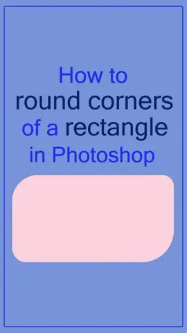 How to Round Corners of a Rectangle in Photoshop  #photoshoptutorial #roundedcornerrectangle #roundedrectanglephotoshop #rectangleroundedcorner #photoshoproundedrectangle #sashinigraphics 