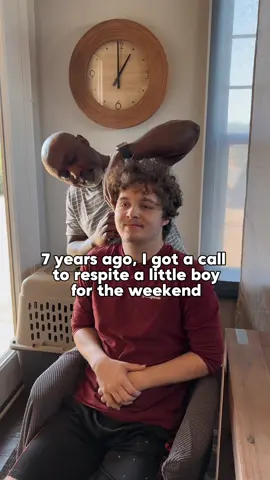 7 years later and I still tear up telling my adoption story of Anthony Mutabazi… ❤️ • #nowiamknown #singledad #dadlife #fostercare #dadandson #patentsoftiktok 