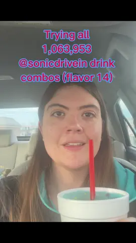 Flavor 14 of 1,063,953 @SONIC Drive-In drink combos is the mountain berry Powerade slush with nerds. What should I try next? #1millionflavorchallenge #sonicdrivein #sonicdrinks #sonicdrivethru #powerade #nerds #nerdyslush #sonicdrinkstop #sonicslush #sonicdrinkcombos #sonicdrinkcombo #sonicdrinkremix 
