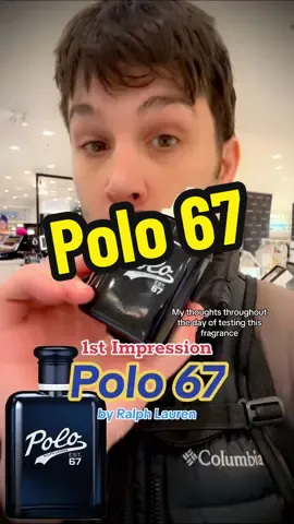 Polo 67 by Ralph Lauren the newest cologne release by @Ralph Lauren. This is my thoughts on it as i tested it throughout the day. As of posting this, im now about 8 hrs in and i can clearly smell it on my hand still. There are definitely some hidden notes in this fragrance as it has a bubblegum & almost carmel nuance go it. Fresh fragrance, wish the citrus was a touch bolder. Nice fragrance release. Polo 67 Cologne #polo67 #poloralphlauren #ralphlauren #cologne #fragrance #fragrances #mensfragrance #socalscents 