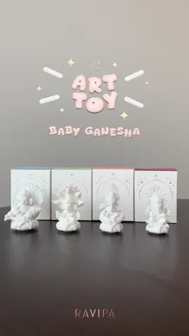 Let's Unbox Baby Ganesha อาร์ตทอยใหม่แกะกล่อง จาก RAVIPA นักสะสมชาวลูกรักองค์พ่อห้ามพลาด!! 🕉✨ #RAVIPA #ravipajewelry #BABYGANESHA #ravipaarttoy #อาร์ตทอยพระพิฆเนศ #อาร์ตทอยสายมู #GANESHA #thailandtoyexpo 