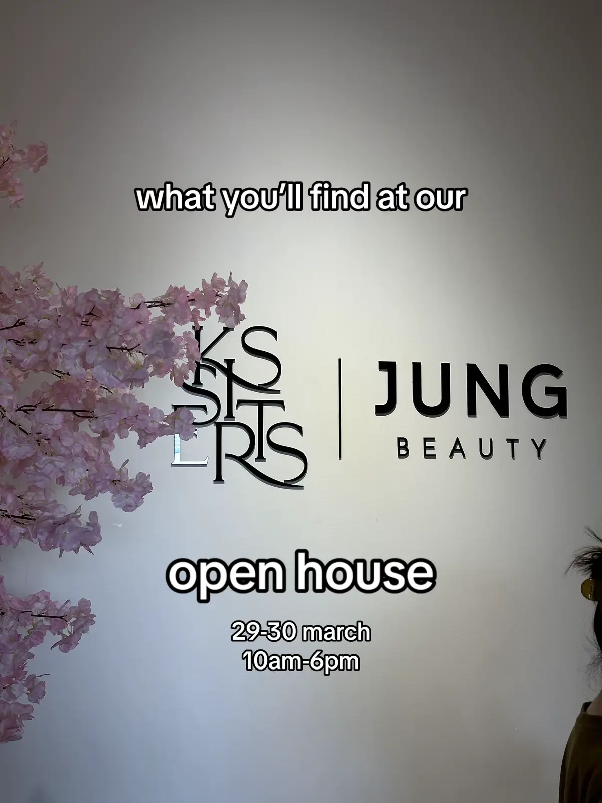 tomorrow is the last day to visit our open house! ✨ Visit the Ksisters Open House: 📅 29 & 30 Mar 🕙 10am - 6pm 📍 Propell Building 15 Bukit Batok St 22 #03-01 Singapore 659586